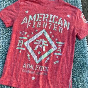 Youth Small American Fighter shirt